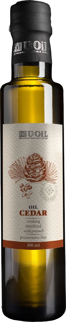 Zedernol — cold pressed oil | U:OiL