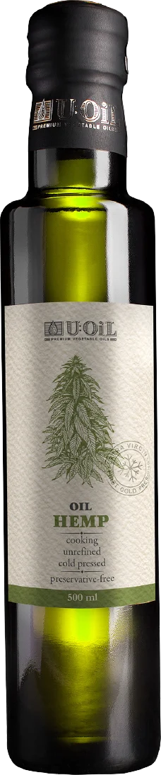 Олія конопляна — cold pressed oil | U:OiL