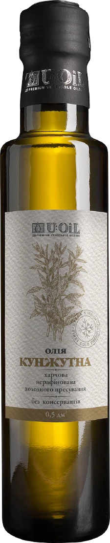 Олія кунжутна — cold pressed oil | U:OiL