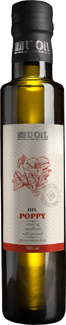 Mohnol — cold pressed oil | U:OiL