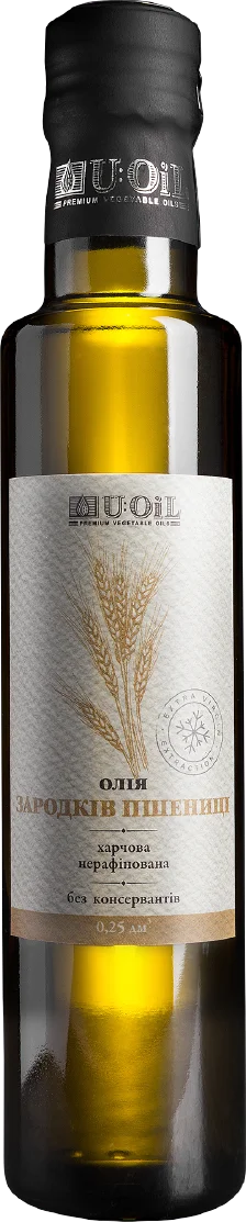 Олія зародків пшениці — cold pressed oil | U:OiL